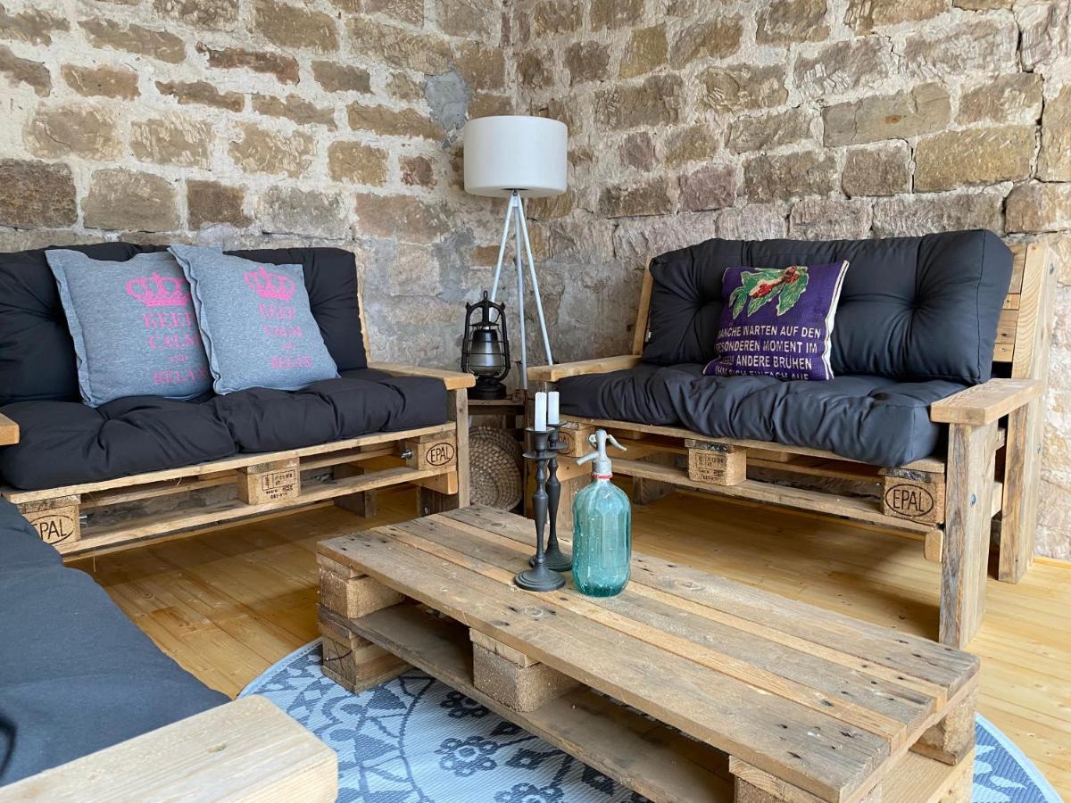 Gaestehaus Sellemols Ferienwohnung Korbmacher Heuchelheim-Klingen Exteriér fotografie